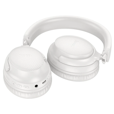 Бездротові накладні навушники HOCO W53 Tone BT headphones Morning Mist White