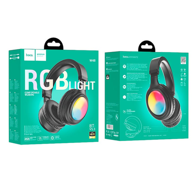 Навушники Hoco W48 Focus BT headphones black