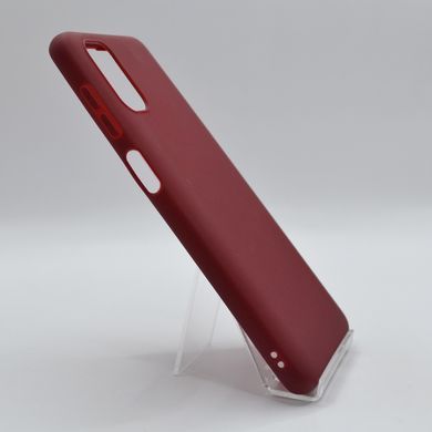 Силіконовий чохол Soft feel для Samsung M51 marsala Candy