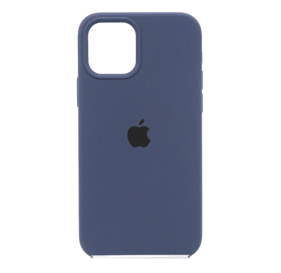 Силіконовий чохол Full Cover для iPhone 12/12 Pro midnight blue
