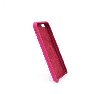 Силиконовый чехол Full Cover для iPhone 6 pomegranate