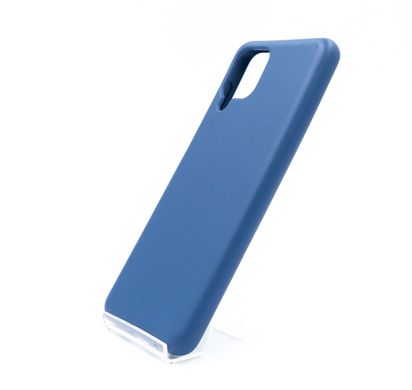 Силіконовий чохол Full Cover для Samsung A22 4G/M32 4G dark blue без logo