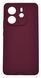 Силіконовий чохол WAVE Full Cover для Xiaomi Redmi Note 14 4G plum Full Camera