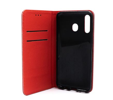Чохол книжка Black TPU Magnet для Samsung M30 red