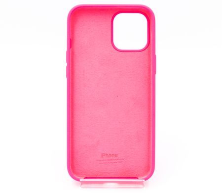 Силіконовий чохол Full Cover для iPhone 12 Pro Max barble pink