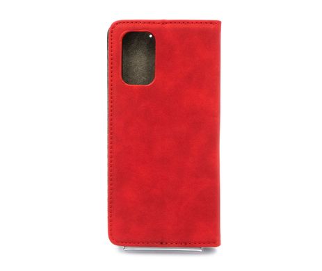 Чохол книжка Carbon для Xiaomi Poco M3 red/black (4you)