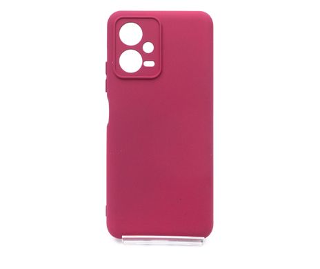 Силіконовий чохол Full Cover для Xiaomi Redmi Note 12 5G/Poco X5 5G marsala Full Camera без logo