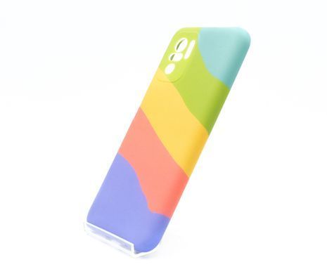 Чохол TPU Rainbow для Xiaomi Redmi Note 10/10S №1 Full Camera