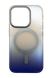 Чохол Fibra Shock-Proof with MagSafe для iPhone 15 Pro clear/blue
