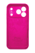Силіконовий чохол Full Cover для iPhone 17 Pro barble pink (hot pink) Full Camera