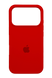 Силиконовый чехол Full Cover для iPhone 17 Pro red