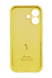 Силіконовий чохол Full Cover для iPhone 17 yellow Full Camera