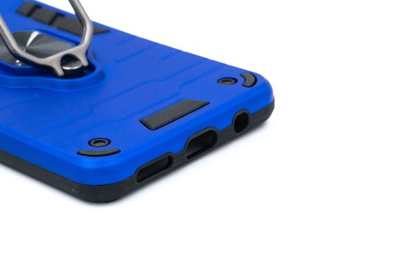 Чехол SP Transformer Ring for Magnet для Samsung A31 blue противоударный