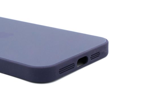Чохол TPU+Glass sapphire matte case для iPhone 13 Pro Max deep purple