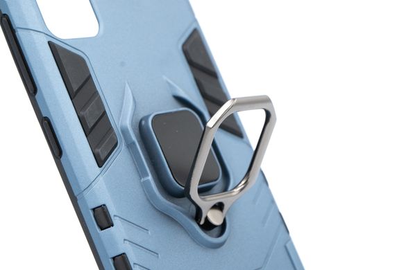 Чехол Transformer Ring for Magnet для Samsung A51 metal slate противоударный