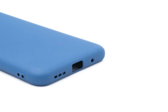 Силиконовый чехол Full Cover для Xiaomi Redmi Note 10 5G/Poco M3 Pro navy blue