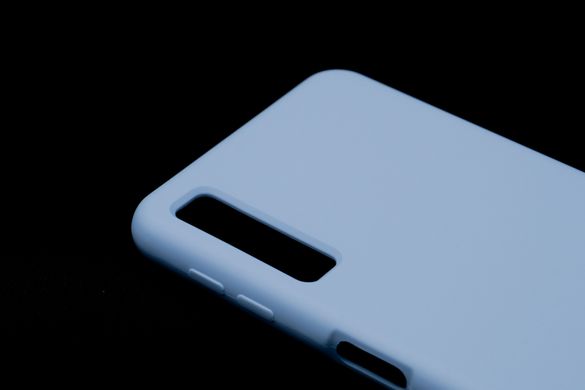 Силіконовий чохол Full Cover SP для Samsung A750 mist blue