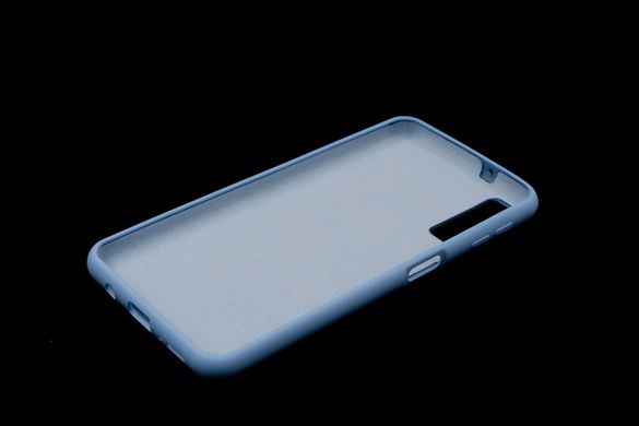 Силиконовый чехол Full Cover SP для Samsung A750 mist blue