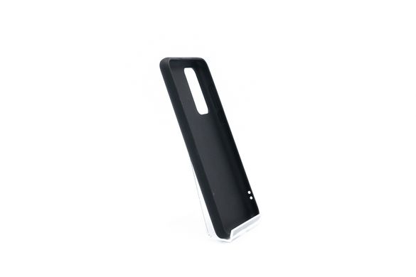 Силиконовый чехол Soft Feel для Huawei P40 black