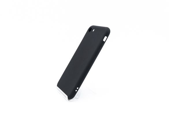 Силиконовый чехол Soft feel для iPhone 7/8/SE black