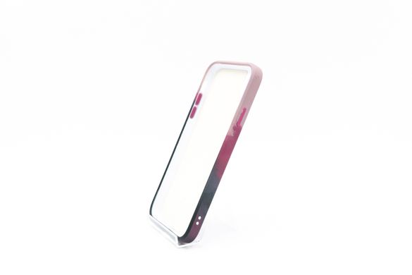 Силіконовий чохол WAVE Watercolor для iPhone XR pink black (TPU)