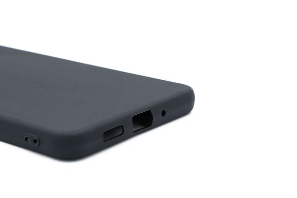 Силіконовий чохол Soft feel для Samsung A73 5G black Candy