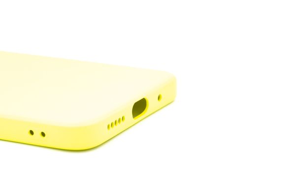 Силіконовий чохол Full Cover для Xiaomi Redmi 10C yellow Full Camera без logo