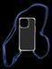 Чехол WAVE Clear with Strap для iPhone 13 Pro Max clear/midnight blue