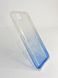 Силіконовий чохол Gradient Design для Huawei Y5p / Honor 9S white blue