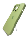 Силіконовий чохол Full Cover для iPhone 14 Pro green Full Camera