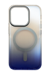 Чохол Fibra Shock-Proof with MagSafe для iPhone 15 Pro clear/blue