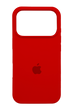 Силиконовый чехол Full Cover для iPhone 17 Pro red