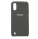 Силіконовий чохол Full Cover для Samsung A01 dark olive