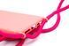 Силіконовий чохол WAVE Lanyard для iPhone X/Xs bright pink (TPU)