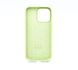 Силіконовий чохол Full Cover для iPhone 15 Pro Max green (mint)