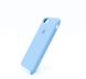 Силіконовий чохол Full Cover для iPhone 7/8 sea blue