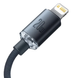 Кабель Baseus Crystal Shine series Type-C to Lightning 20W 1.2m black