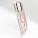 Чехол Fibra Star Shine with MagSafe для iPhone 15 Pro Max clear light pink