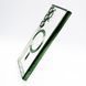 Чохол WAVE Metal Color with MagSafe для Samsung S24 Ultra dark green Full Camera