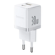 СЗУ Baseus Palm Fast Charger 30W (Type-C + USB) white
