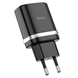 Сетевое зарядное устройство Hoco C12Q Smart 1usb/3A/QC3.0 black