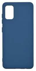 Силіконовий чохол Full Cover для Samsung A41 navy blue без logo
