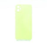 Силіконовий чохол Full Cover для Samsung A05 neon green Full Сamera без logo