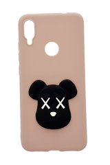 Чохол Ведмідь Bearbrick Head для Xiaomi Redmi Note7 беж