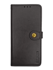 Чехол-книжка кожа для Xiaomi Redmi Note 12S black Getman Gallant PU