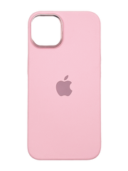 Силиконовый чехол Metal Frame and Buttons для iPhone 13 pink
