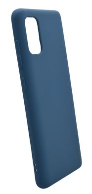 Силіконовий чохол Full Cover для Samsung A41 navy blue без logo