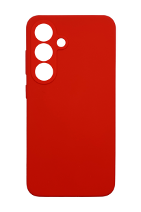 Силиконовый чехол WAVE Full Cover для Samsung S25 red Full Camera