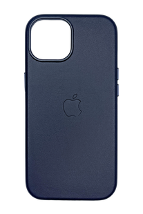 Чехол Leather with Magsafe для iPhone 15 inc