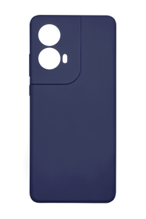 Силіконовий чохол Full Cover для Motorola Moto G85 midnight blue Full Camera без logo